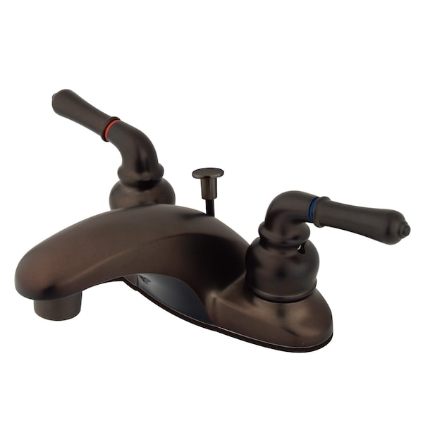 4" Centerset Bathroom Faucet, Oil Rubbed Bronze